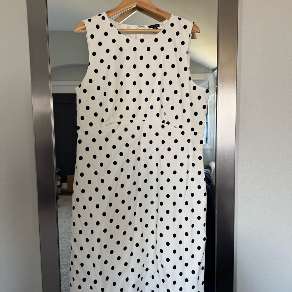 Polka Dot Sleeveless Dress